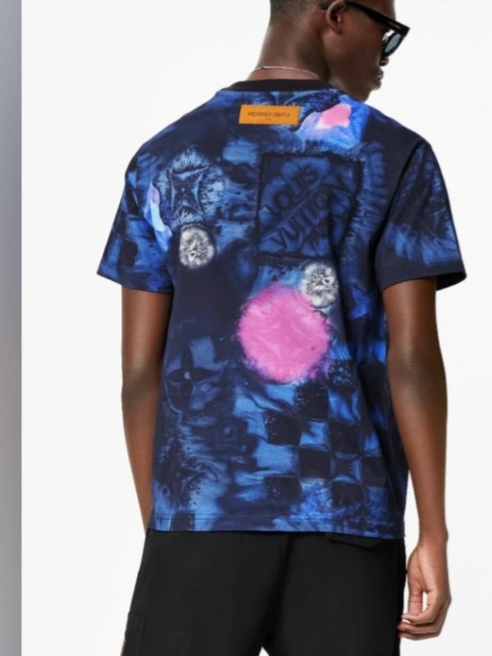 Louis Vuitton Salt Damier 2021 Virgil Abloh T-Shirt XXL